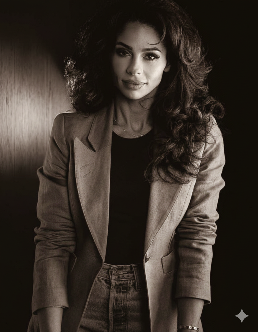 Carole Khreiche en contexte de travail